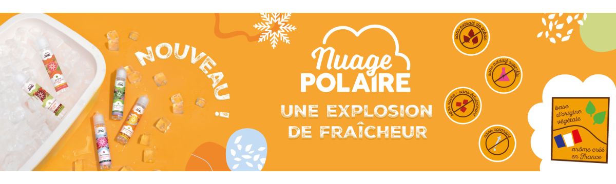 E-liquides Nuage Polaire - Laboratoire Sense