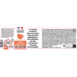 SEL DE NICOTINE PECHE NECTARINE