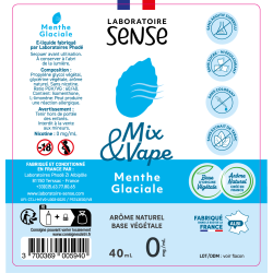 MIX & VAPE - MENTHE GLACIALE