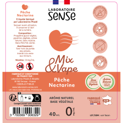 MIX & VAPE - PECHE NECTARINE